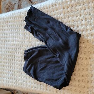 Victoria's Secret Black ribbed leggings